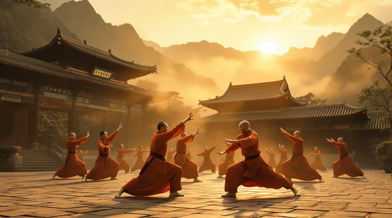 功夫传奇:少林武僧一日修行全纪录,千年武学传承-国产区视频热门推荐